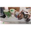 Image 3 : Bos of miscellaneous items - 3 mugs, coffee cup cuisinart, toy horse