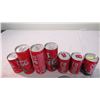 Image 2 : (16) Coke cans with 1 (full) bottle - various country