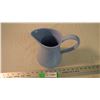 Image 2 : Blue pitcher - 7.5" tall