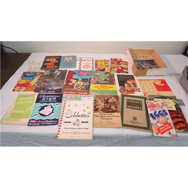 Vintage lot of misc health guides + other