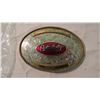 Image 2 : Belt Buckle - Peterbilt - German Silver