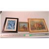 Image 1 : (3) Framed pictures