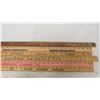 Image 3 : (6) Vintage yardsticks