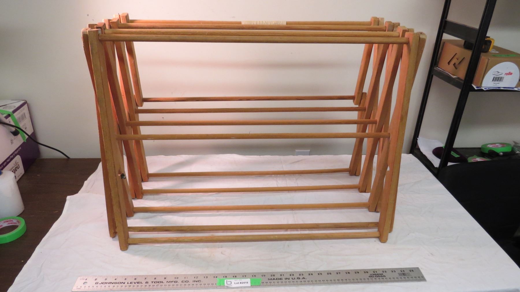 Clothes drying rack 1950's