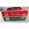 Image 2 : 3 Bell Cluster vintage christmas decoration in box