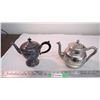 Image 1 : (2) electro plated silver teapots