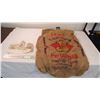 Image 1 : Massey Harris cloth bags - gunny sack