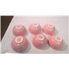 Image 3 : (6) Pink ceramic bowls