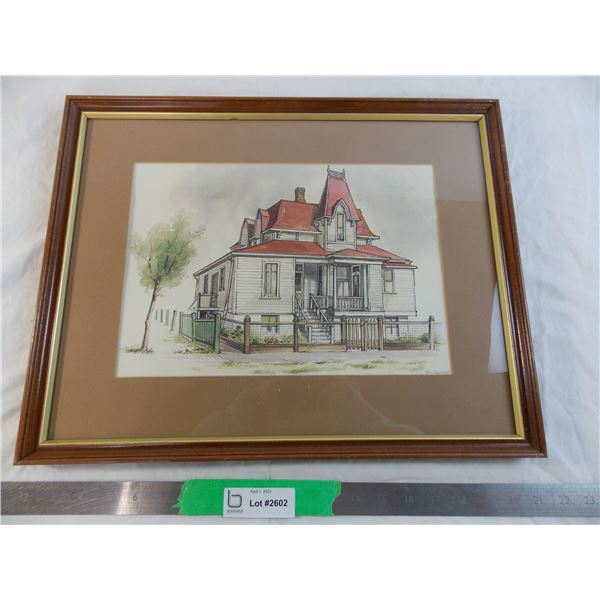 Framed picture - by Ted Ranshaw - 19x15