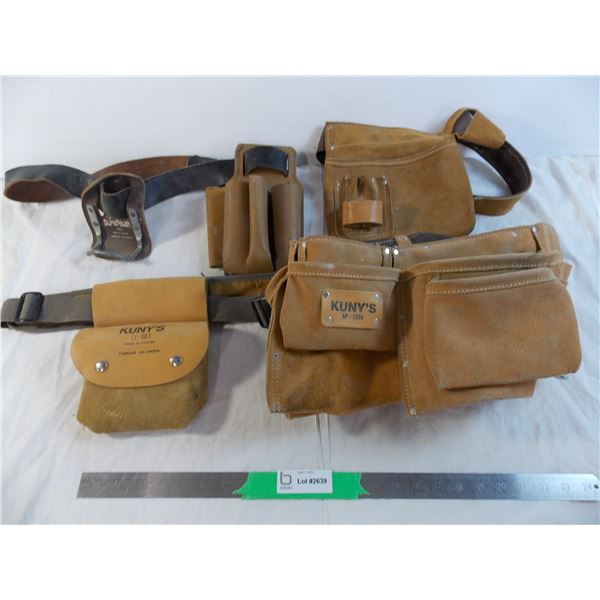 Tool belt + pouches