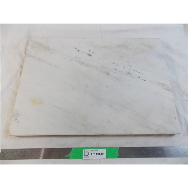 heavy stone/marble slab - 19x14