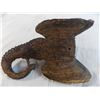 Image 3 : Elephant head wall hanger - heavy wood material