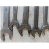 Image 2 : (5) large open end wrenches