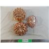 Image 1 : Copper cake pans (small)