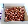 Image 2 : *Big Box of copper colored christmas bulbs + box of purple bulbs