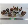 Image 1 : Ceramic Christmas village pieces