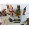 Image 4 : Ceramic Christmas village pieces