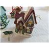 Image 5 : Ceramic Christmas village pieces