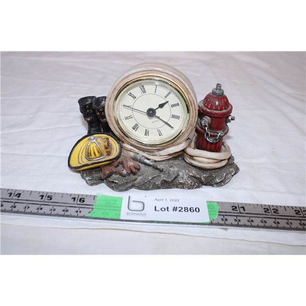 Firefighter Clock