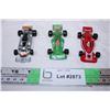 Image 1 : (3) Toy race cars