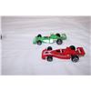 Image 4 : (3) Toy race cars