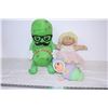 Image 1 : Cabbage Patch doll,glow worm,mr.pickle