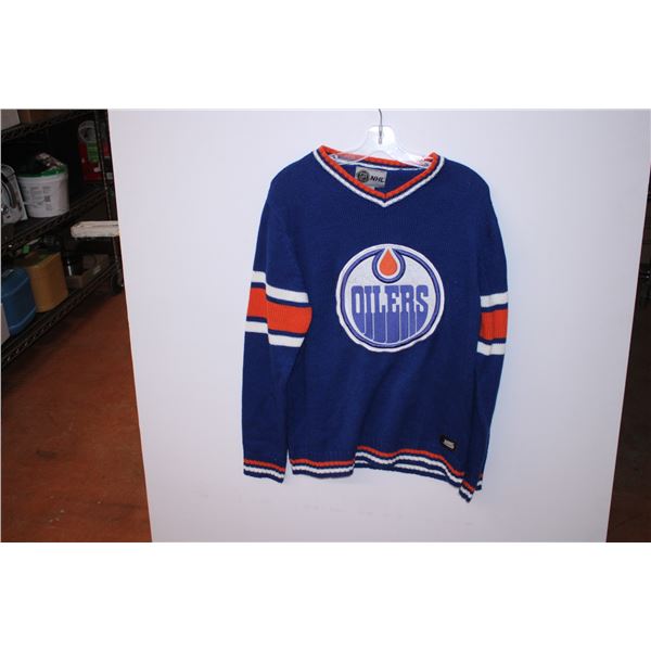 NHL Oilers Sweater Size M