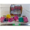 Image 1 : (18) Disney princess miniature figures - all open - writing on inside of box for each one