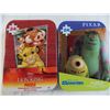 Image 3 : (4) Mini puzzles in tins - Lion King, Cars, Dumbo, Monsters Inc