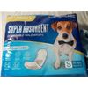Image 3 : *Dog diapers(50 pack, new) + dog kennel (missing door) 2ft long 16" wide