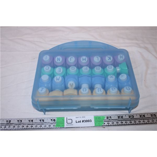 Metal Alphabet Stampers