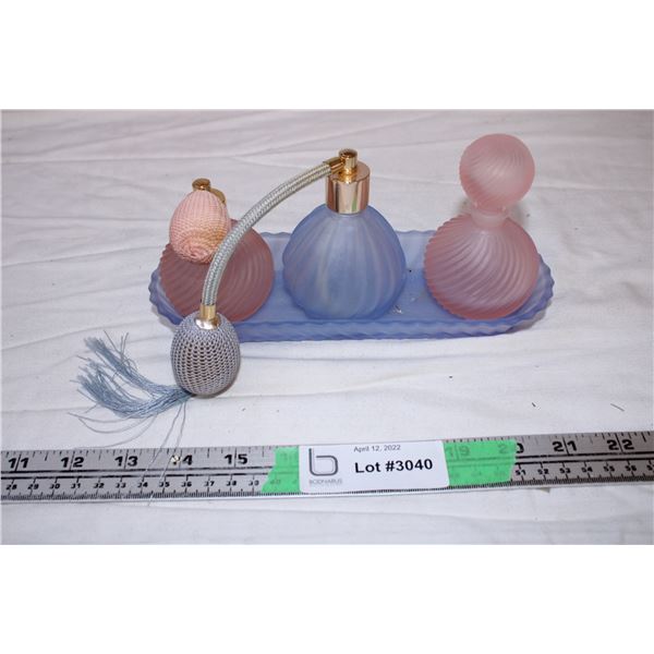 Perfume bottle set