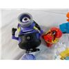 Image 4 : Purple minion + looney tunes toys