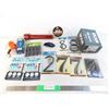 Image 1 : Fastener Bolts + House numbers and variety of household, golf balls, flashlight, misc