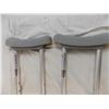 Image 4 : *Adjustable Aluminum Crutches - size 4'6" to 5'2"