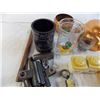 Image 5 : CN staples, stamps, fish scale, measuring cup, copper, misc