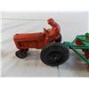Image 3 : Auburn plastic tractor + trailer / fisher price tractor