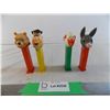Image 1 : (4) Pez Dispensers - cartoon characters