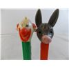 Image 3 : (4) Pez Dispensers - cartoon characters