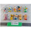 Image 1 : (10) Vintage DIsney miniatures - 8 hard plastic and 2 pvc rubber