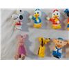 Image 3 : (10) Vintage DIsney miniatures - 8 hard plastic and 2 pvc rubber