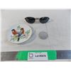 Image 1 : Mini bird plate + sunglasses + free sundae token