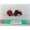 Image 1 : 2X THE BID PRICE - Case International Tractor + Trailer - 1:64