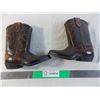 Image 1 : vintage toddler cowboy boots - size? 4/x?