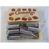 Image 2 : Cambridge Assortment chocolate box filled with vintage hair curlers