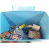 Image 2 : *Blue tote with misc household