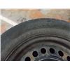 Image 3 : (2) Tires 195/75R14 (weathered, cracked sidewalls) + (1) steel ramp