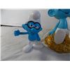Image 2 : Plastic Smurf toys + tassled boots (stained) size 38