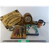 Image 1 : Ouija Board + ashtray + pictures + misc