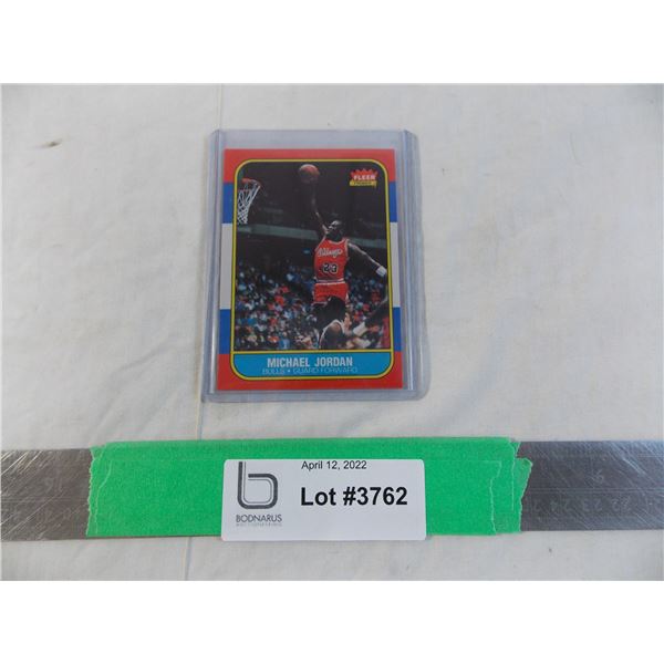 Michael Jordan basketball card - cannot guarantee authenticity